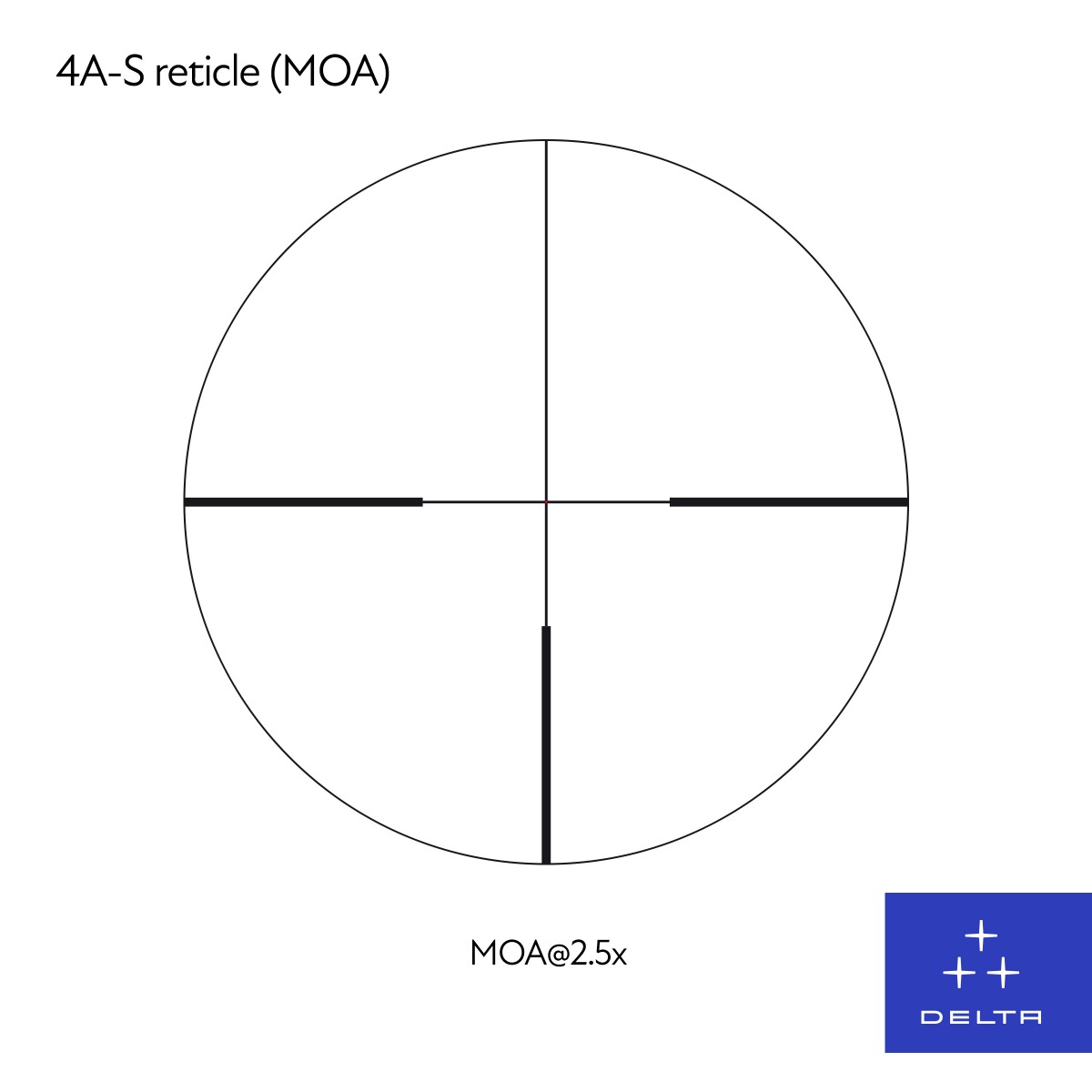Delta Titanium 2.5-15x56 HD Illuminated 4a SFP Rifle Scope