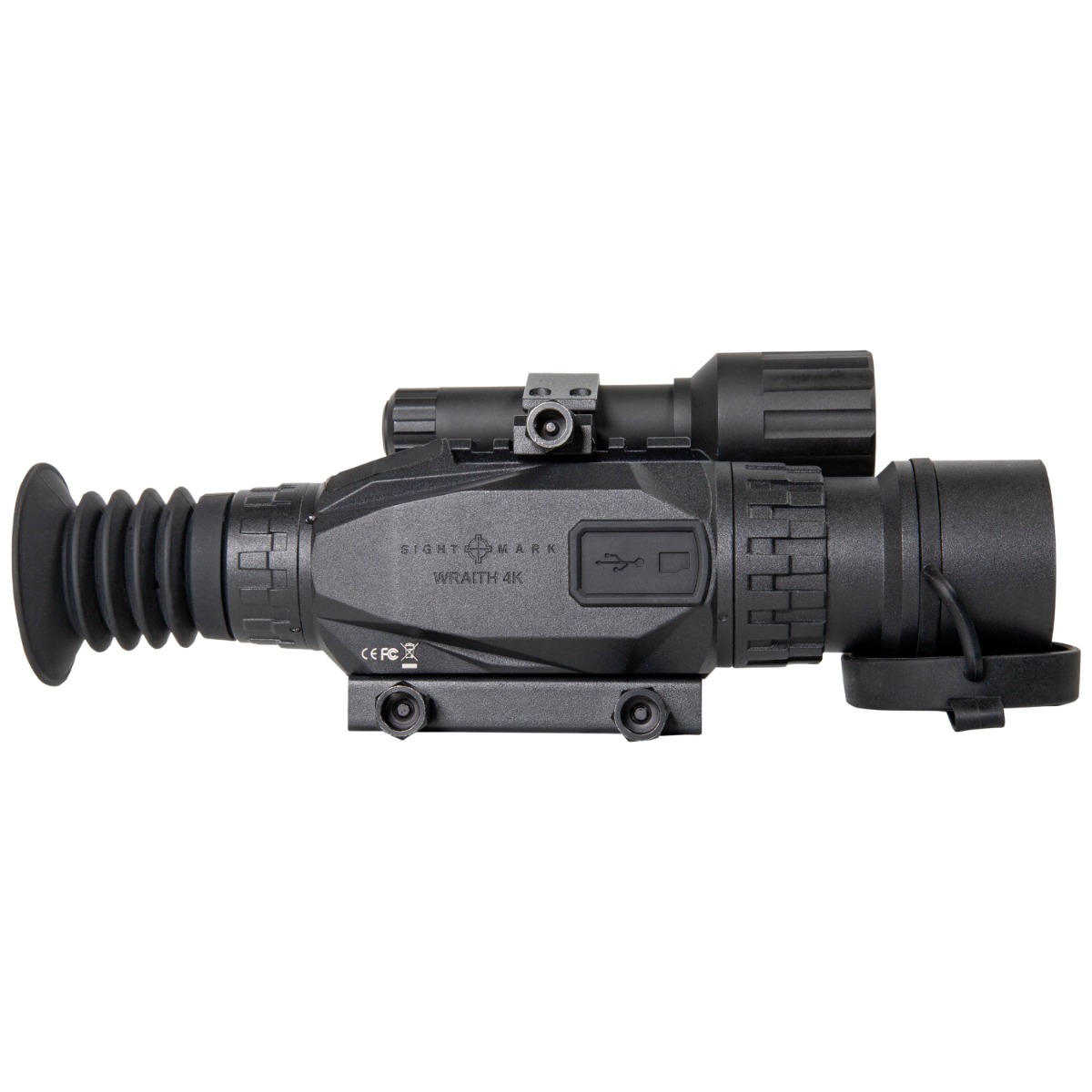 Sightmark Wraith 4K Ultra 4-32x40 Digital Night Vision Rifle Scope w/Long Mount