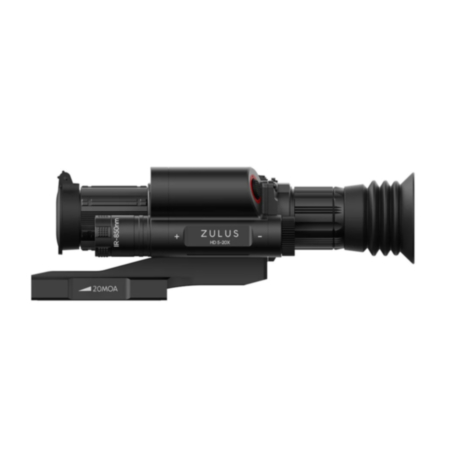 DNT Optics ZULUS HD 5-20X Digital Night Vision Scope With LRF And Ballistic Calculator (PM20L 20MOA Picatinny Rail Included)