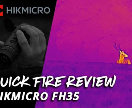 NV QUICK FIRE REVIEW: HIKMICRO Falcon FH35 35mm 384x288 12µm 20mk Hand Held Thermal Imager Monocular 