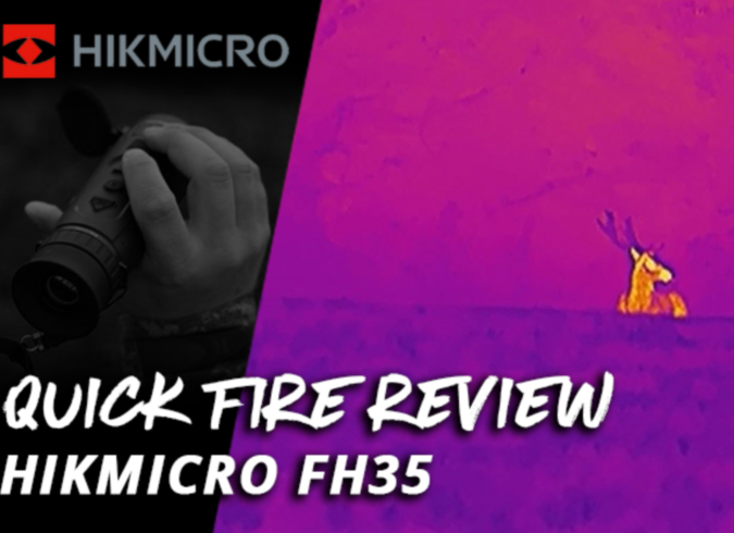 NV QUICK FIRE REVIEW: HIKMICRO Falcon FH35 35mm 384x288 12µm 20mk Hand Held Thermal Imager Monocular 