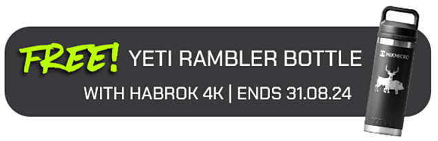 Free Yeti Rambler Bottle with HIMMICRO Habrok 4k